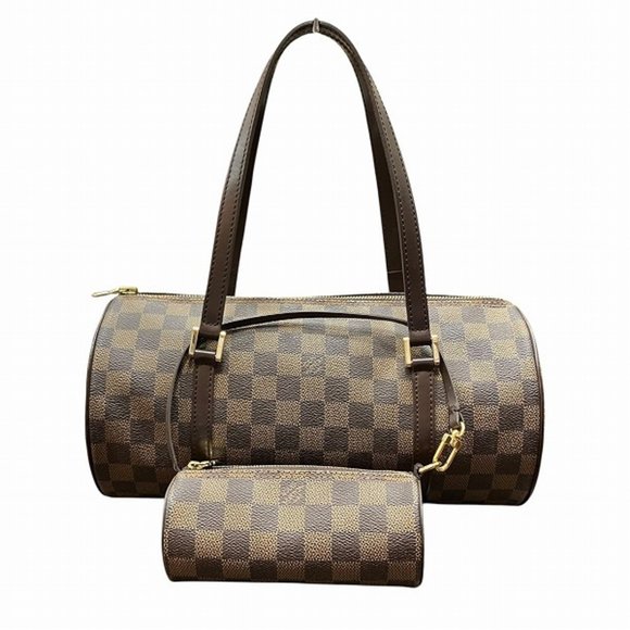 LOUIS VUITTON Brown Damier Pouch - Picture 1 of 9